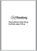 CraftEmotions Synthetisch papier - PolyCraftCard wit 50 vl A4 - 230 gr