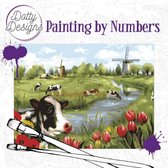 Dotty Design Painting by Numbers - Landscape 50x40cm (met frame)