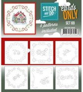 Nr. 69 4K Cards Only Stitch and Do