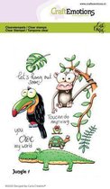 Clearstamps A6 - Jungle 1 Carla Creaties