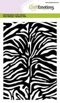 Clearstamps A6 - tijger-zebra print