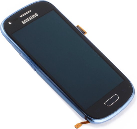 Convient pour Samsung Galaxy S3 Mini I8190 - Escrime - Blauw - Original |  bol.com