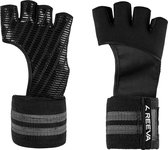 Reeva Fitness Handschoenen 3.0 met ingebouwde Wrist Wraps - Maat S - Sport handschoenen geschikt voor Fitness, Crossfit en Powerlifting - Fitness handschoenen dames en heren