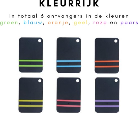 Chlovoe Artikelzoekers en trackers - 150ft bereik draadloze zoekers met geluid, locatortags voor sleutels, portemonnee, huisdier, telefoon, bril Chlovoe Artikelzoekers en trackers - 150ft bereik draadloze zoekers met geluid, locatortags voor sleutels, portemonnee, huisdier, telefoon, bril
