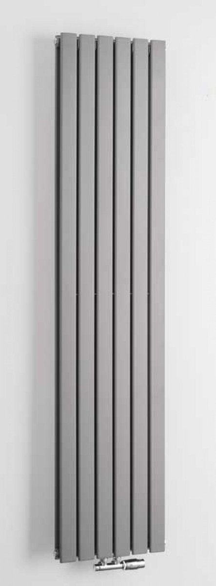 Sanifun design radiator Thomas 1800 x 408 Grijs Dubbele...