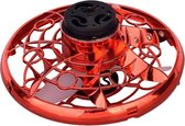 Hand Gestuurde Spinner Drone met LED - Rood