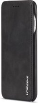 GSMNed – Leren telefoonhoesje zwart – hoogwaardig leren bookcase zwart - Luxe iPhone 11 Pro hoesje zwart – Magneetsluiting voor iPhone 11 Pro – zwart