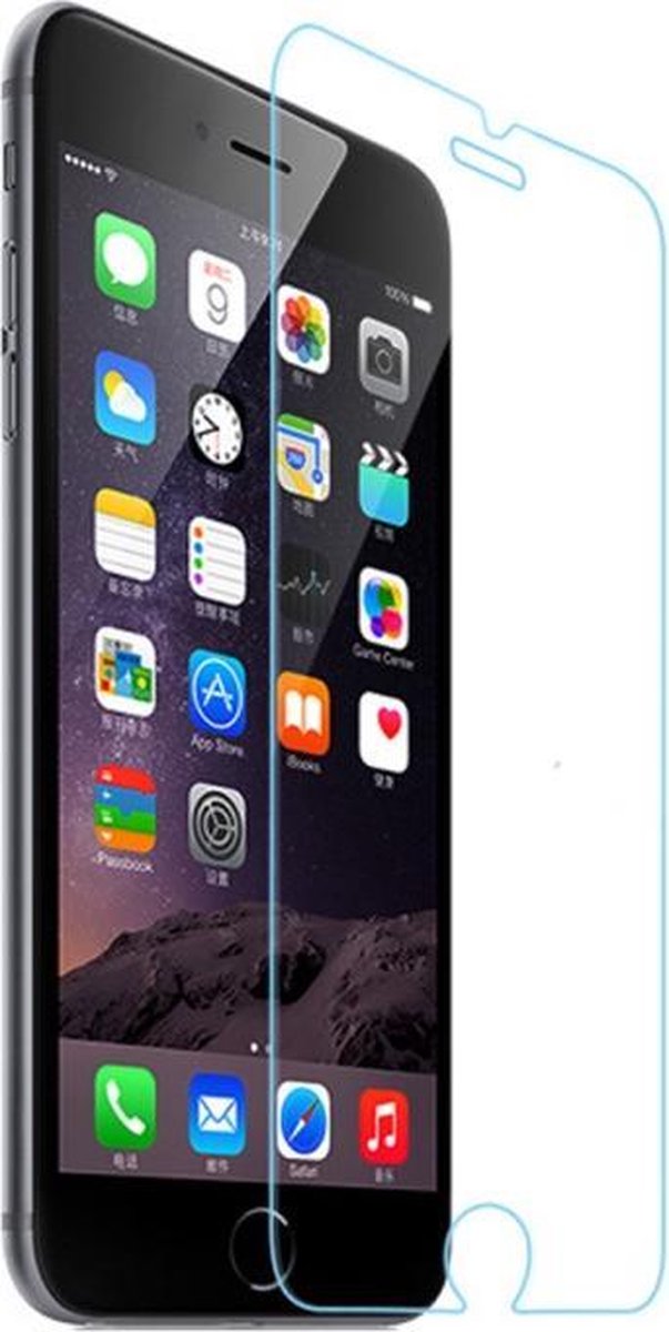 Tempered glass screenprotector voor iPhone 6 6s 7 8 SE (2020)
