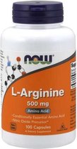 L-Arginine 500mg Capsules - 100 capsules
