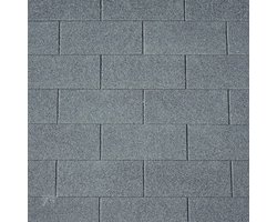 Premium rechthoekige Shingles zwart 3m²