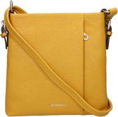 Gigi Fratelli Kleine Crossbodytas / Schoudertas Dames - Leer - Romance - Geel