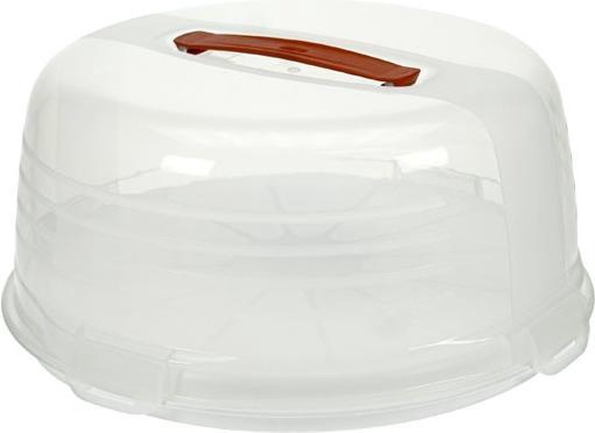 Chef@home - Taartdoos - D27,5cm - Kunststof - (set van 4).