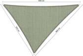 Shadow Comfort® Ongelijkzijdige Schaduwdoek - UV Bestendig - Zonnedoek - 350 x 400 x 450 CM - Moonstone Green