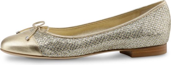 Chaussures pour femmes de ballerine Femmes d' or - Chaussures à enfiler de Luxe - Sandales - Chaussures pour femmes d' été - Werner Kern Sole - Taille 38