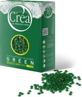 Crea Elastic Brazilian Wax Green| Wax ontharen | Ontharingswax | 2 x 500 gram Wax parels| 2 x 500 gr Wax beans | Harskorrels | Elastische hars | Ontharingshars | Harsen zonder stri