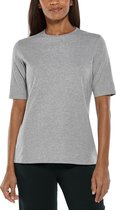 Coolibar - UV Shirt voor dames - Morada Everyday - Grijs - maat XL