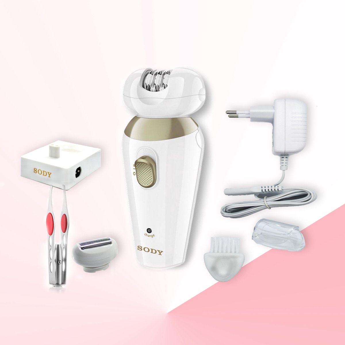 Epilator Epileerapparaat Gezichtsepilator Epilator gezicht