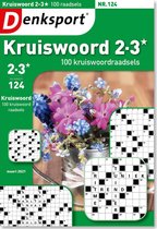 Denksport puzzelboek 100 Kruiswoordraadsels 2-3*, editie 124