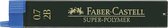 Faber-Castell potloodstiftjes - Super-Polymer - 0,7mm - 2B - 12 stuks - FC-120702