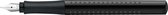 Faber-Castell vulpen - Grip 2010 - F - Harmony zwart - FC-140818