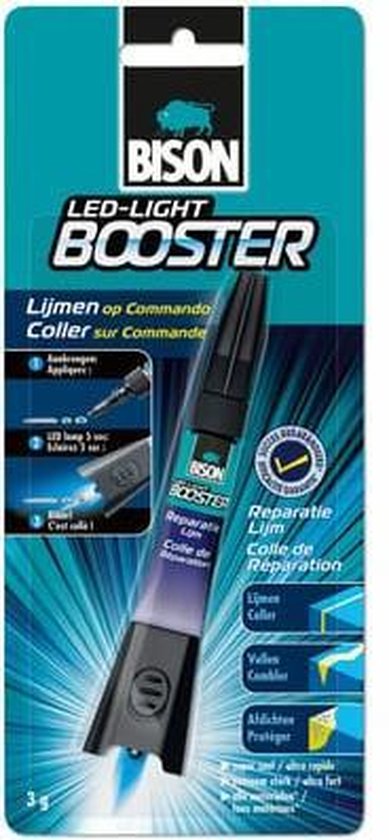 Bison secondelijm LED-light booster