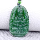 Wellness-House | Meditatie Ketting Buddha Sacred Jade | Zen Sieraden | Meditatie Ketting | Buddha Ketting | Groene Jade | Zen Cadeau