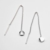 Coin Pull Through Earrings
