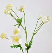 Fabulous Flowers - 3,0 sts luxe anemoontak 53 cm - zijden anemoon