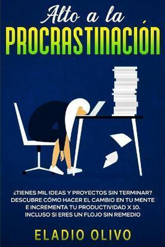 Alto a la procrastinación - cover