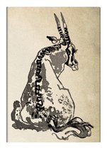 Paperblanks Alistair Bell Oryx Solitaire Midi - Gelinieerd