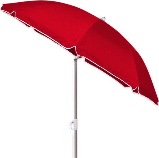 Parasol, zonnescherm, Rood, 200cm