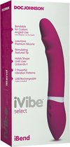 iVibe Select - iBend - Pink - Silicone Vibrators - Design Vibrators