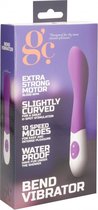 Bend Vibrator - Purple - Silicone Vibrators - G-Spot Vibrators - Classic Vibrators