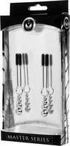 Adorn Triple Bead Nipple Clamp Set - Nipple Vibrators & Stickers