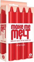 Make Me Melt Sensual Candles - Red - Bondage Toys - Valentine & Love Gifts