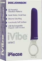 iPlease - Purple - Silicone Vibrators - Luxury Vibrators