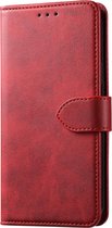 iPhone 7 Bookcase Hoesje - Leer - Book Case - Wallet - Flip Cover - Apple iPhone 7 - Rood