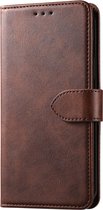 iPhone 12 Bookcase Hoesje - Leer - Book Case - Wallet - Flip Cover - Apple iPhone 12 - Bruin