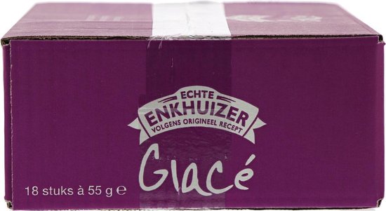 Echte Enkhuizer - Glace Roze Koeken - 18 x 55 gram