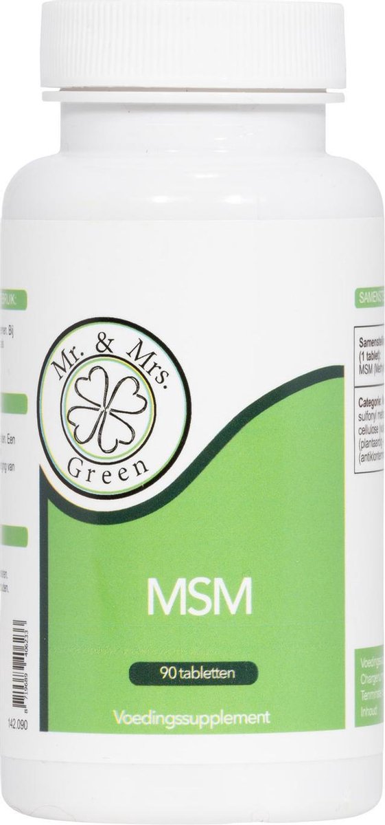 Goedkoopste MSM, met vitamine C - 90 tabletten