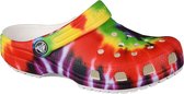 Crocs Classic Tie-Dye Graphic K Clog 205451-90H, Kinderen, Veelkleurig, slippers, maat: 30/31 EU