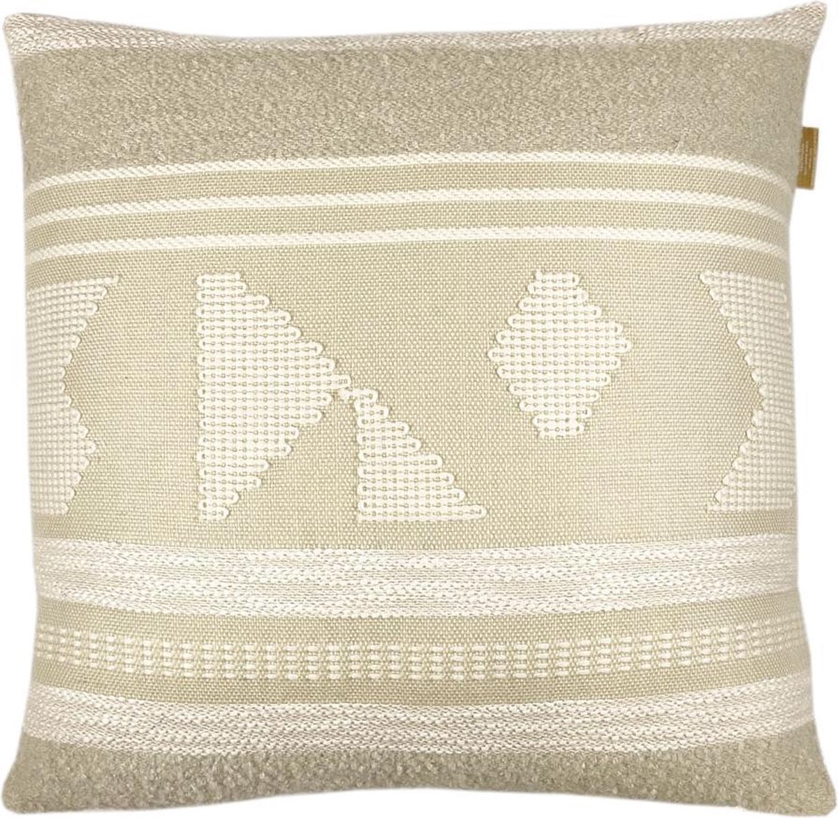 Sierkussen - Craft Offwhite Square - White - 50 Cm X 50 Cm