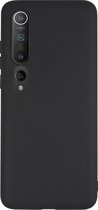 BMAX Xiaomi  Mi Note 10 Hoesje / Dun en beschermend telefoonhoesje / Case / Beschermhoesje / Telefoonhoesje / Hard case / Telefoonbescherming - Zwart