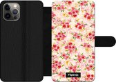 Wallet case - geschikt voor iPhone 12 Pro - Floral N°5