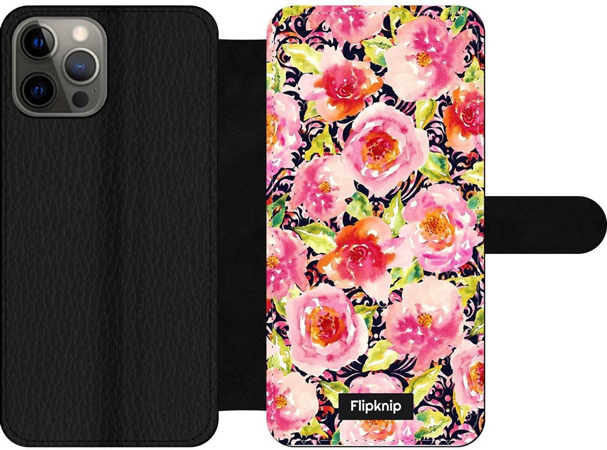 Wallet case - geschikt voor iPhone 12 Pro Max - Floral N°3