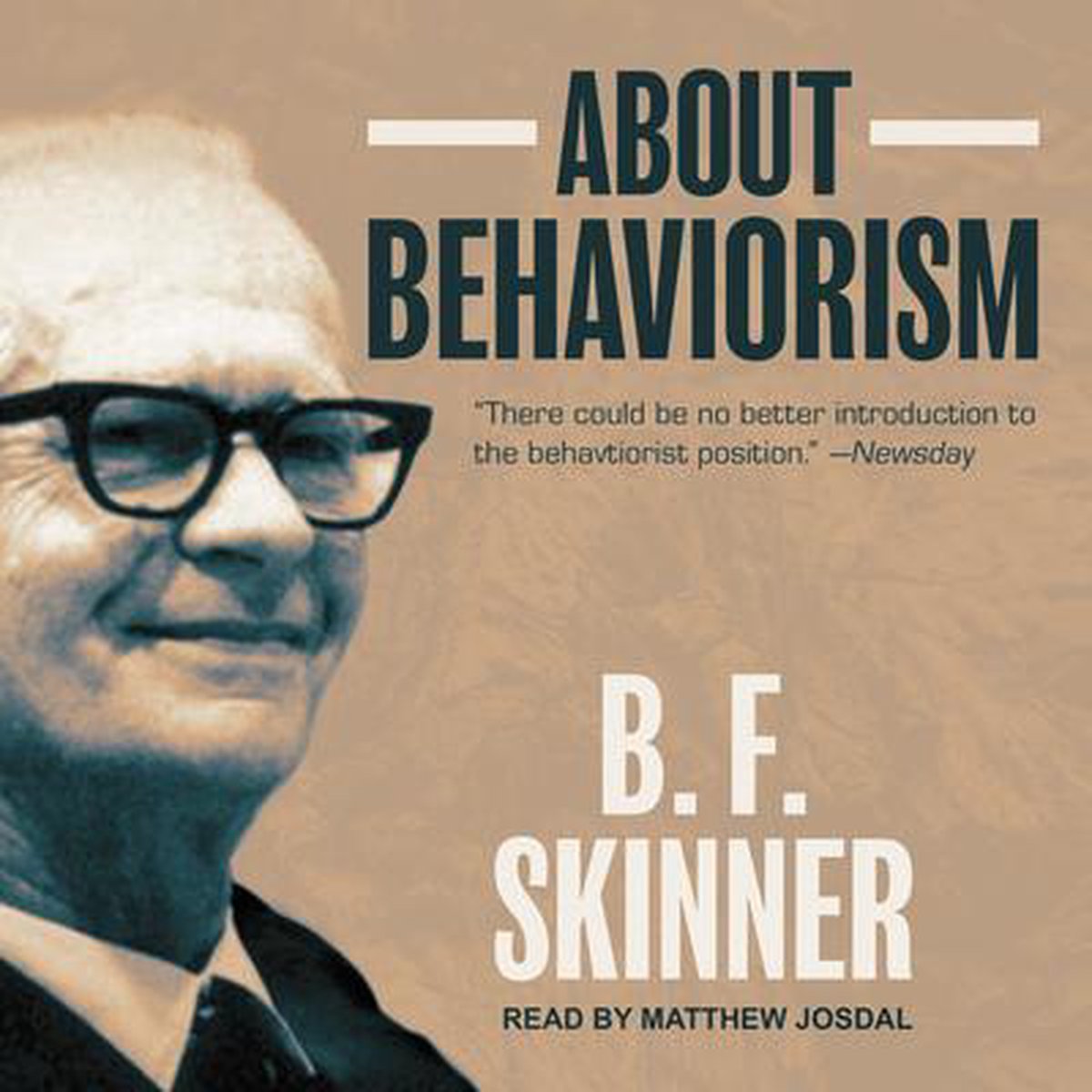 Omslag van About Behaviorism