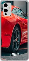 6F hoesje - geschikt voor OnePlus 9 -  Transparant TPU Case - Ferrari #ffffff
