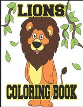 Lions Coloring Book
