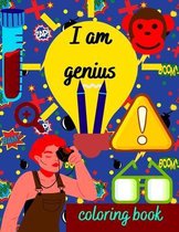 I Am Genius, Coloring Book