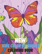 New Kids Color By Number Coloring Book